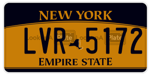 LVR5172  license plate in NY