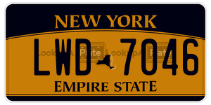 LWD7046  license plate in NY
