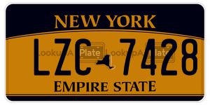 LZC7428  license plate in NY