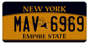 MAV6969  license plate in NY