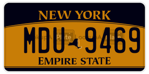 MDU9469  license plate in NY