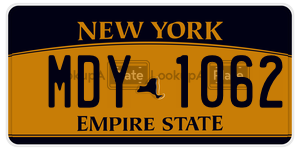 MDY1062  license plate in NY