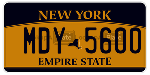 MDY5600 license plate in New York