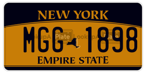 MGG1898  license plate in NY