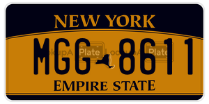 MGG8611  license plate in NY