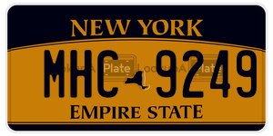 MHC9249  license plate in NY