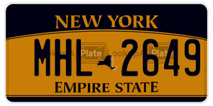 MHL2649  license plate in NY