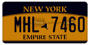 MHL7460  license plate in NY