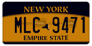 MLC9471  license plate in NY