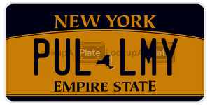 PULLMY  license plate in NY