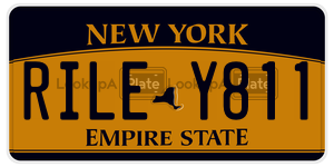 RILEY811  license plate in NY