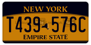 T439576C  license plate in NY