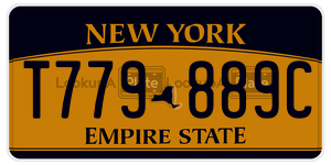 T779889C  license plate in NY