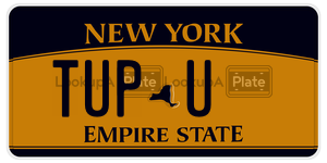TUPU  license plate in NY