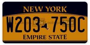 W203750C  license plate in NY