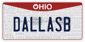 DALLASB  license plate in OH