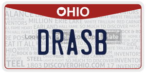 DRASB  license plate in OH