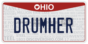DRUMHER  license plate in OH