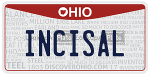 INCISAL  license plate in OH