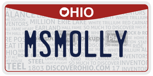 MSMOLLY  license plate in OH