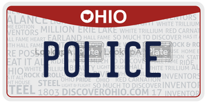 POLICE (OH) License Plate: User Reports & Vehicle Information!