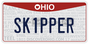 SK1PPER  license plate in OH