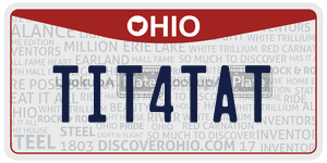 TIT4TAT  license plate in OH
