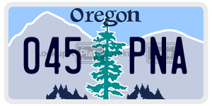 045PNA  license plate in OR