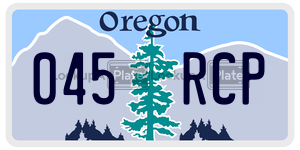 045RCP  license plate in OR