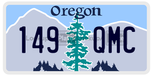 149QMC  license plate in OR