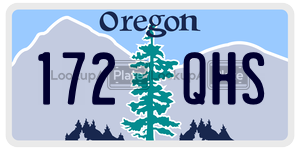 172QHS  license plate in OR