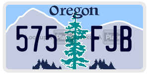 575FJB  license plate in OR