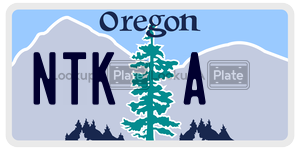 NTKA license plate in Oregon