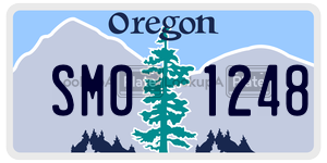 SM01248  license plate in OR