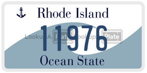 11976 license plate in Rhode Island
