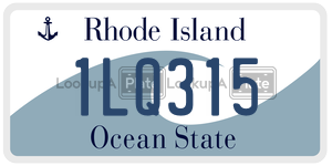 1LQ315  license plate in RI