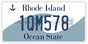 1QM578 license plate in Rhode Island
