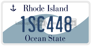 1SC448 license plate in Rhode Island