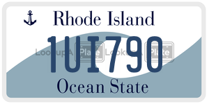 1UI790 license plate in Rhode Island