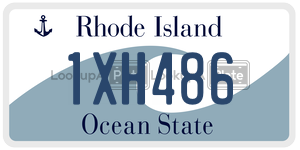 1XH486  license plate in RI