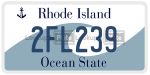 2FL239  license plate in RI