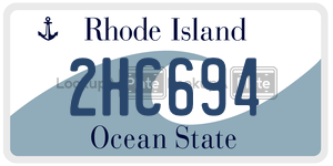 2HC694  license plate in RI