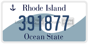 391877 license plate in Rhode Island
