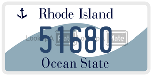 51680 license plate in Rhode Island