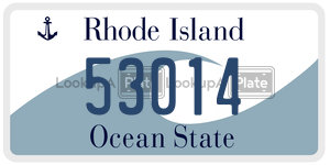 53014  license plate in RI