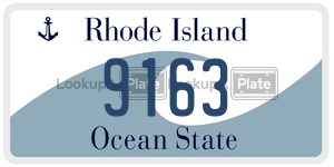 9163 license plate in Rhode Island