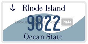 9822  license plate in RI