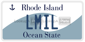 LMIL license plate in Rhode Island