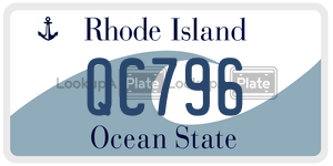 QC796 license plate in Rhode Island