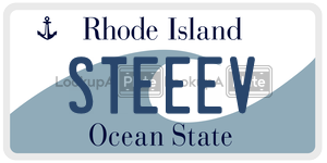 STEEEV  license plate in RI